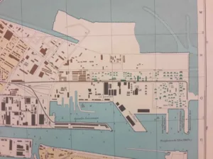 Dublin Port, 1980.