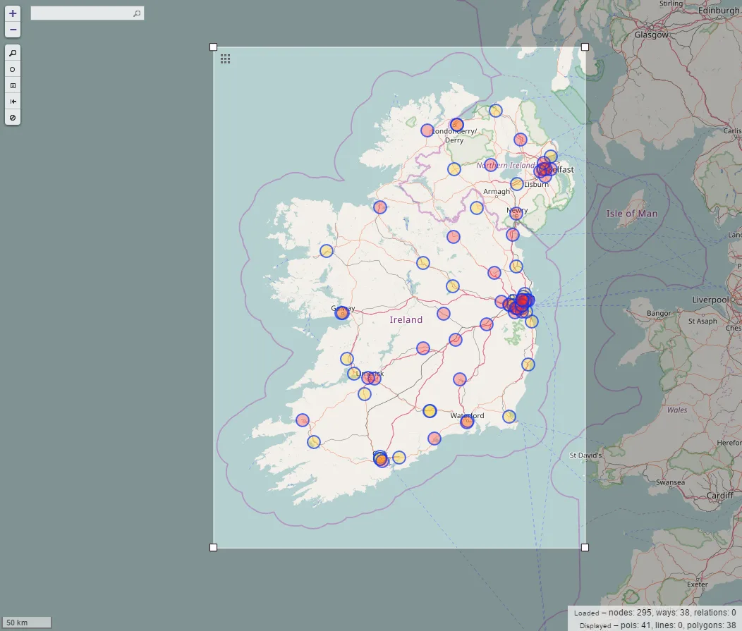 McDonald's Locations in Ireland