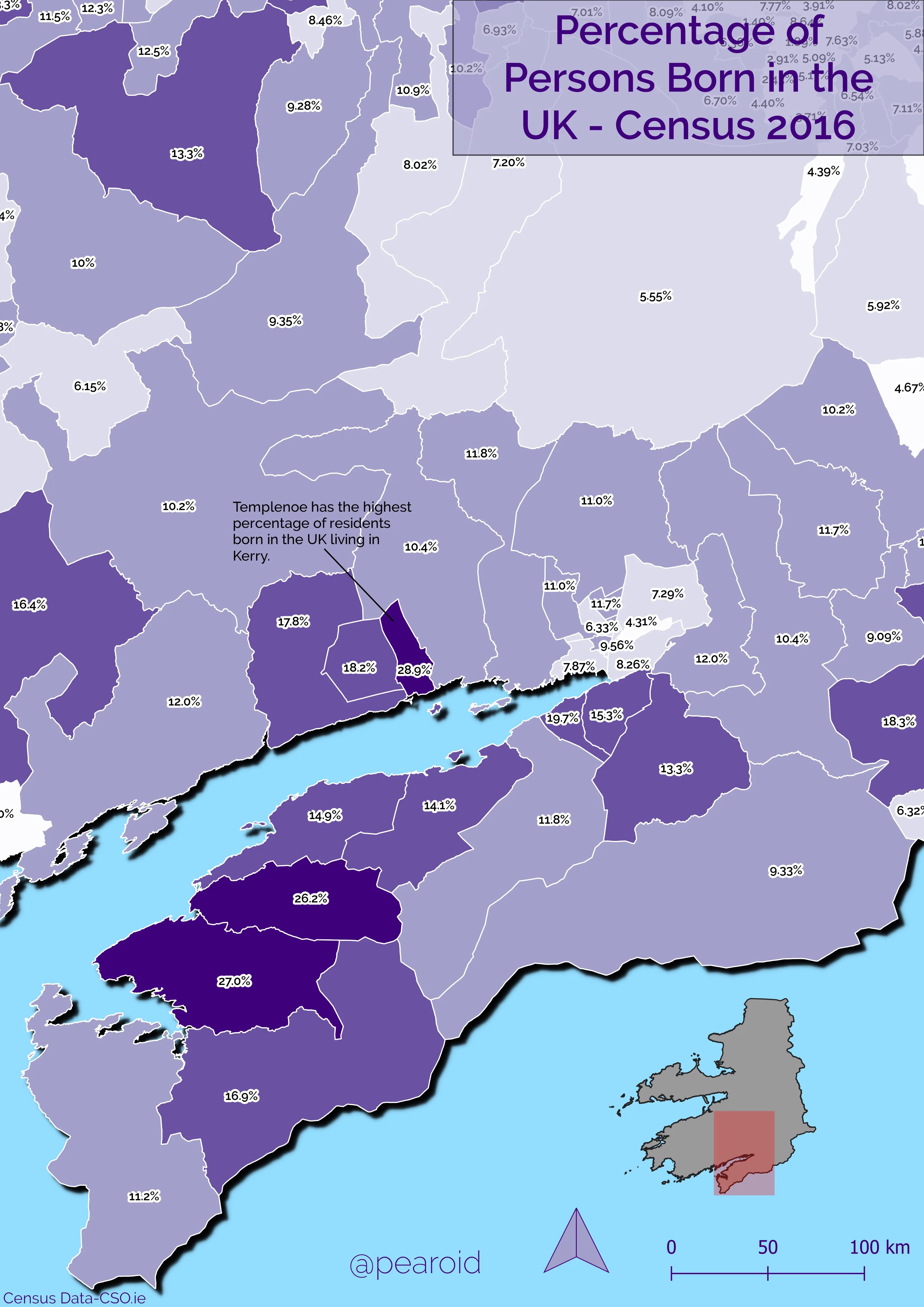 UK Born - Census 2016