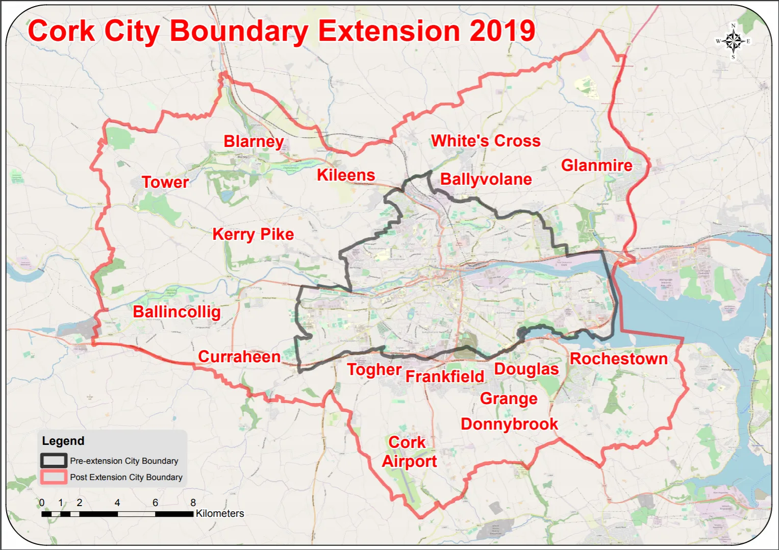 New Cork City Boundary